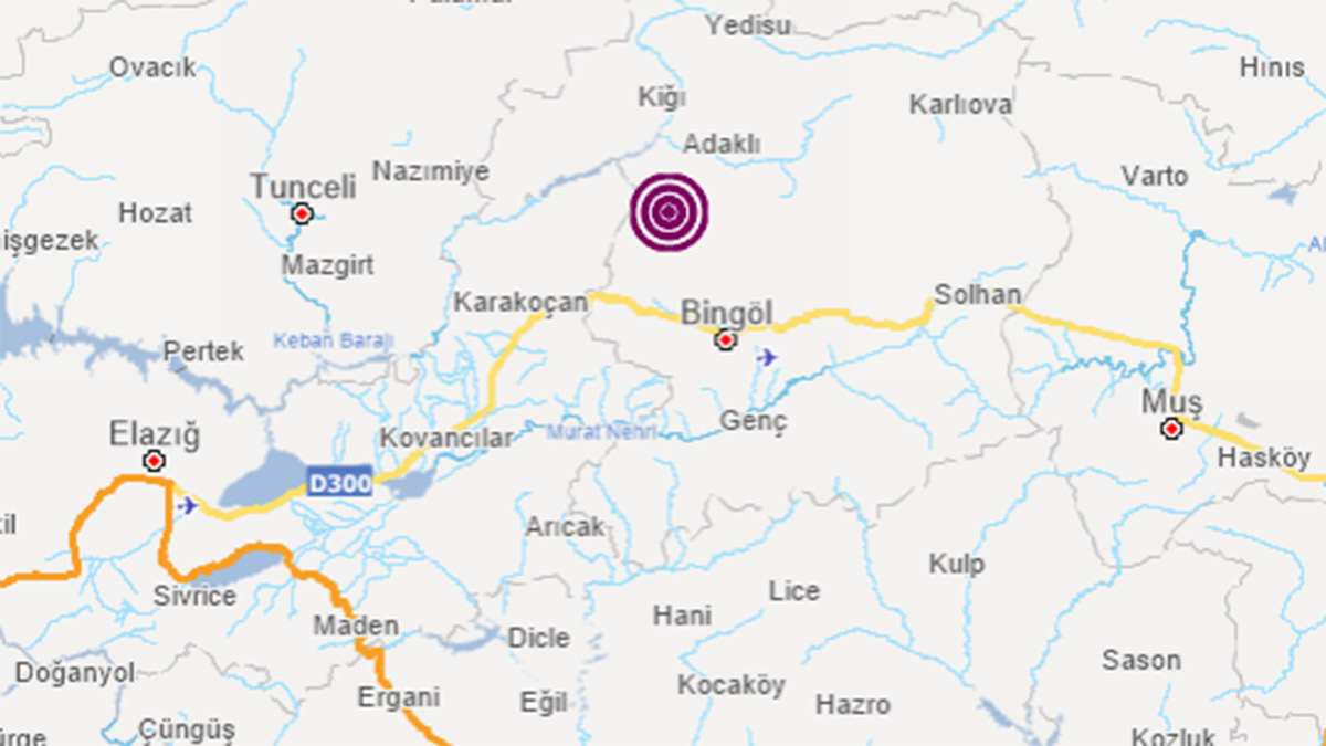 Bingöl'de korkutan deprem | Son depremler