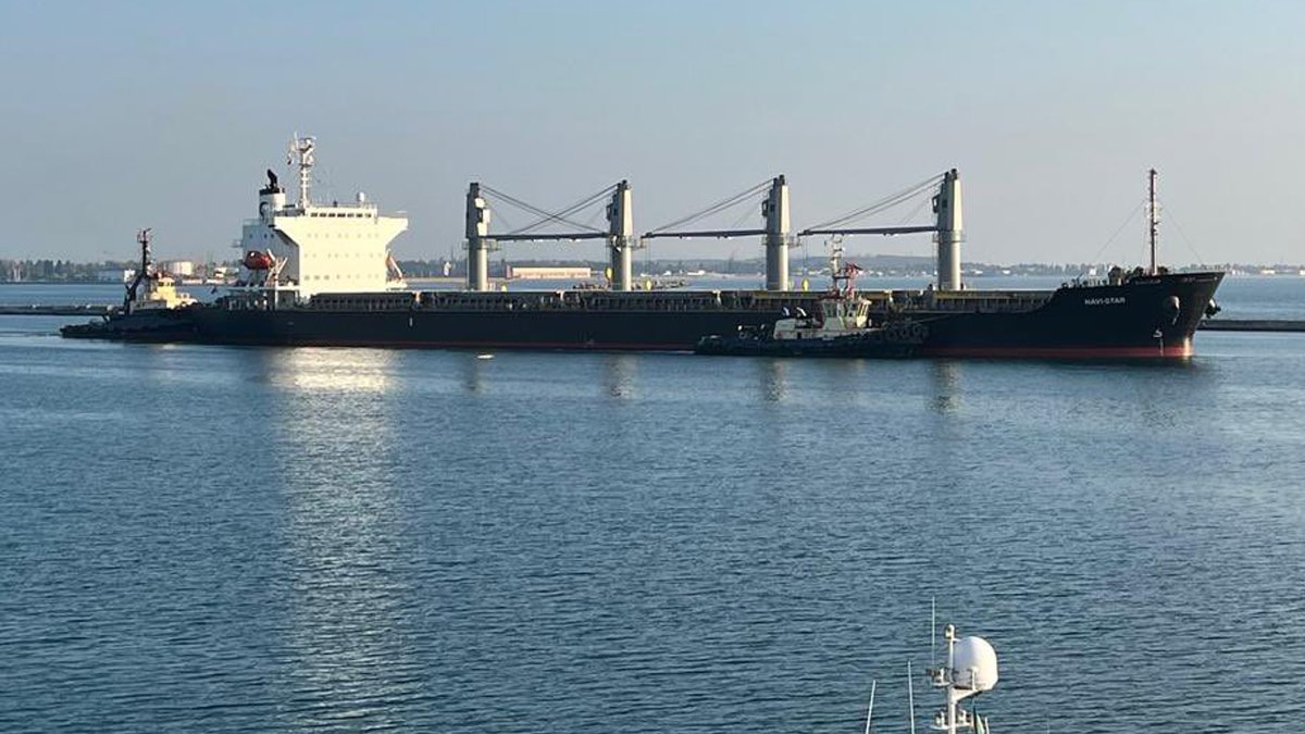 58 bin ton mısır taşıyan üç gemi yola çıktı