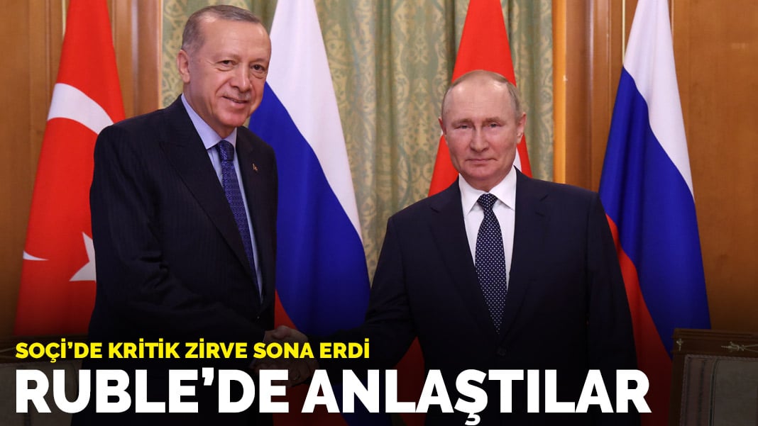 Soçi'de Kritik Zirve Sona Erdi: 'Putin Ve Erdoğan Anlaştı'