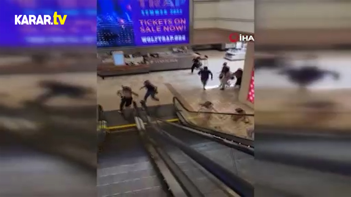 ABD'de alışveriş merkezinde yankılanan patlama sesleri ortalığı karıştırdı