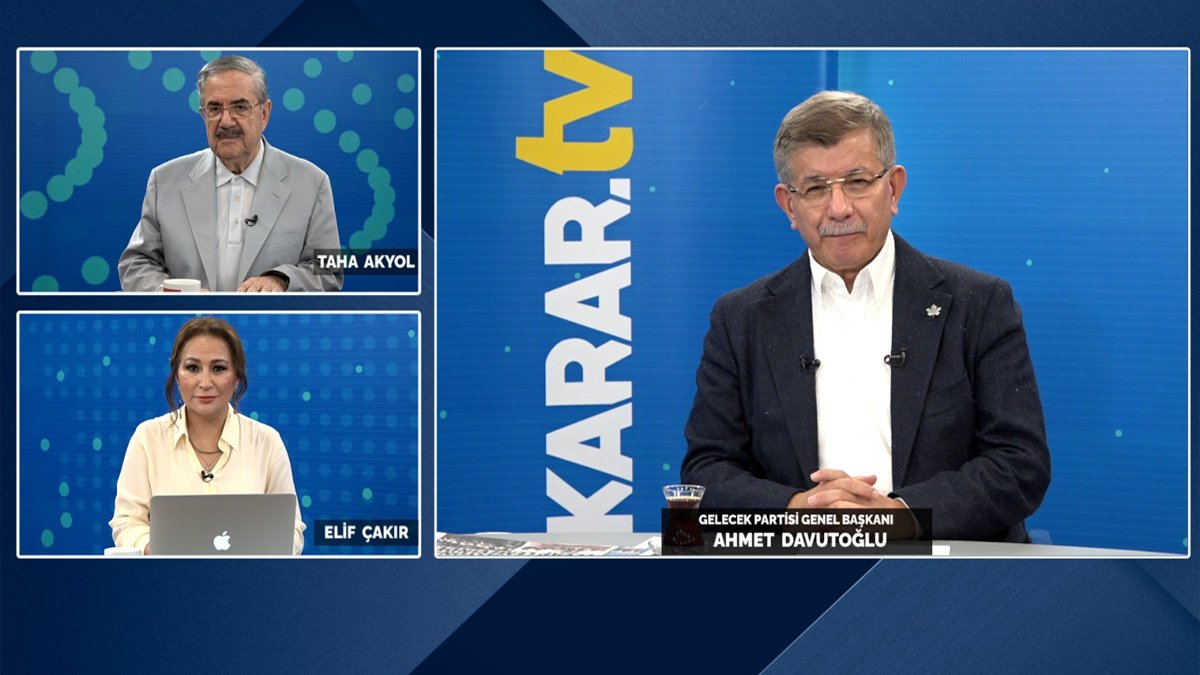 Davutoğlu: Kurucu irade bir kişi tarafından oluşturulamaz