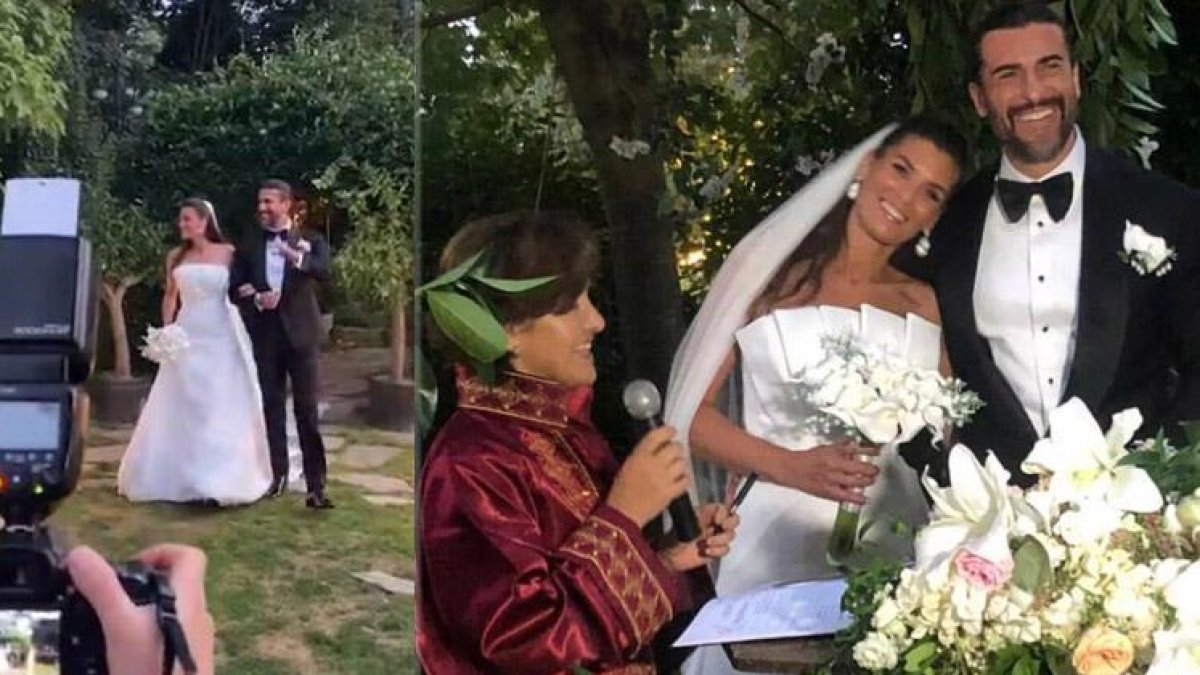 Cengiz Coşkun ile Beatrica Lorena dünyaevine girdi