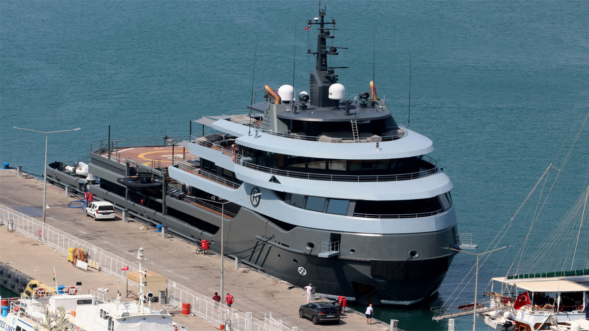 Bir oligarkın yatı daha Türkiye'de