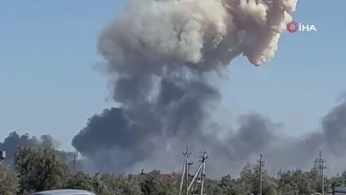 Rusya: Kırım'daki patlamanın nedeni sabotaj