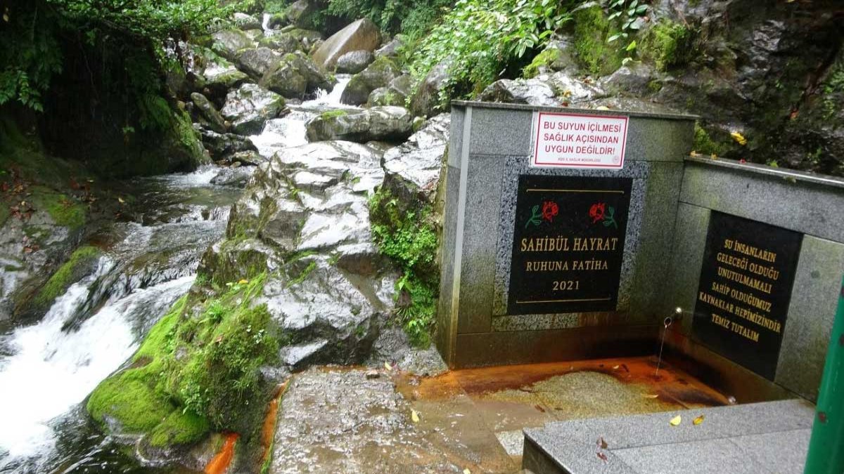 Rize'de 'şifalı ıIıca suyu' olarak bilinen suda arsenik tespit edildi