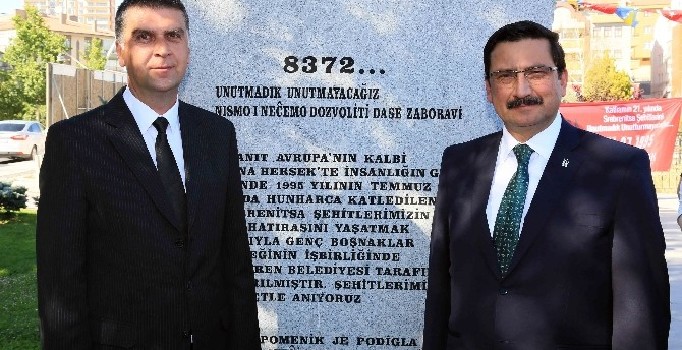 Keçiören Belediyesi, Srebrenitsa Şehitlerini andı