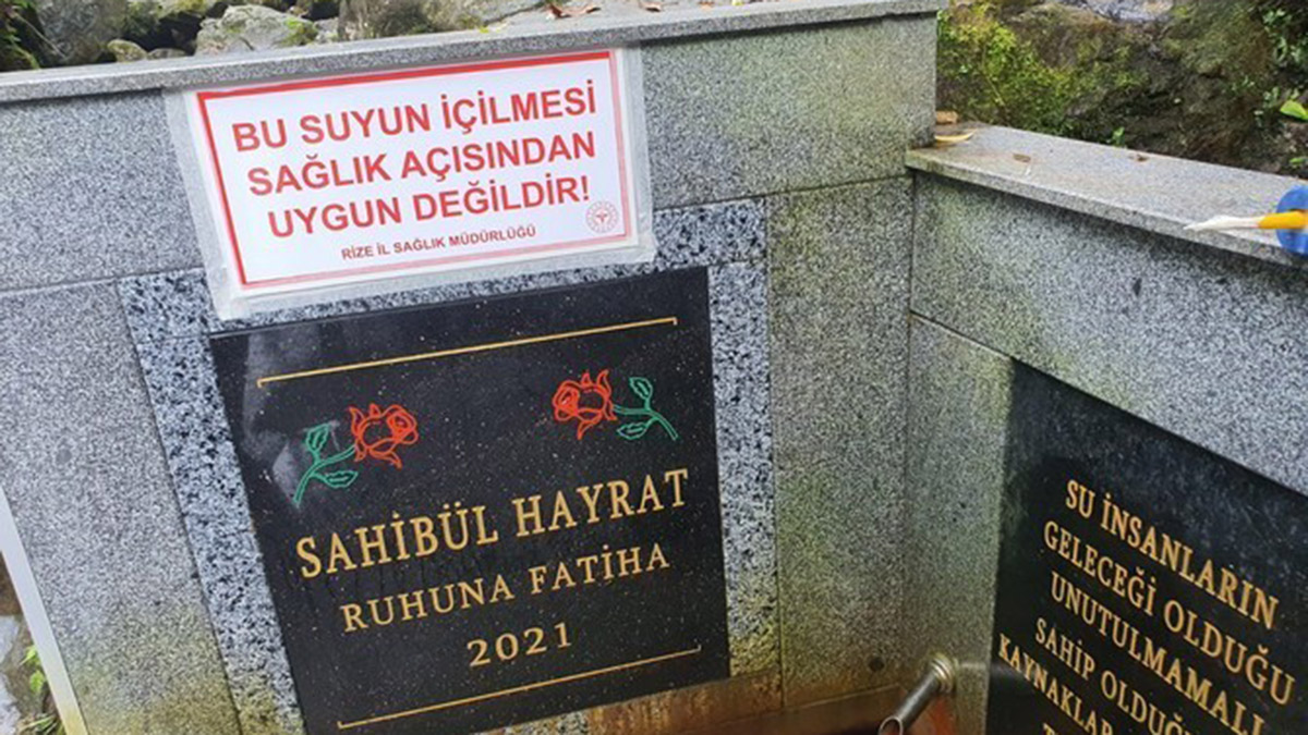 'Şifalı' olarak içilen suda arsenik oranı 27 kat fazla çıkmıştı! Yeniden numune alındı