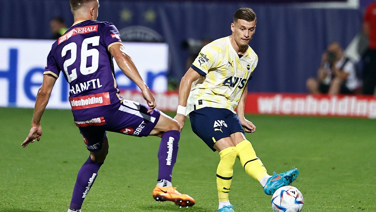 Fenerbahçe rahat kazandı! Austria Wien - Fenerbahçe: 0-2