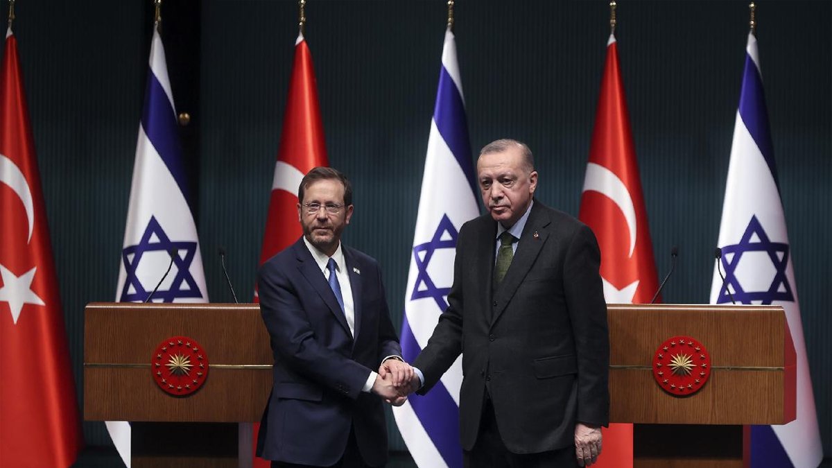 İsrail'den bir garip karikatür paylaşımı: Türkiye ile el ele verdik, Hamaney yalnız kaldı