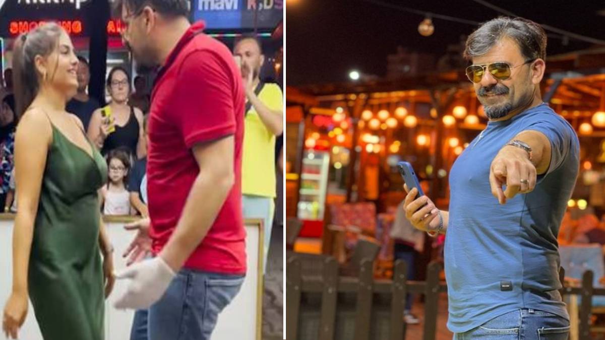 Çılgın Dondurmacı Evlilik Yüzüğünü Bir Kenara Attı, Çılgınlar Gibi Dans Etti! Bu Video Sosyal Medyayı Yakar