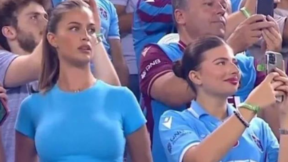 Güzelliğiyle büyülemişti! Trabzonspor-Kopenhag Maçındaki Kadın Taraftar Bakın Kim Çıktı 'Yok artık'