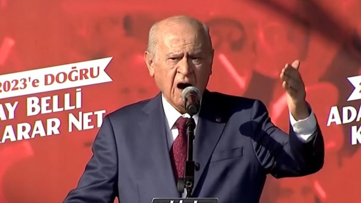 Bahçeli seçim startını Sivas'tan verdi: Zillete tokata var mısınız?