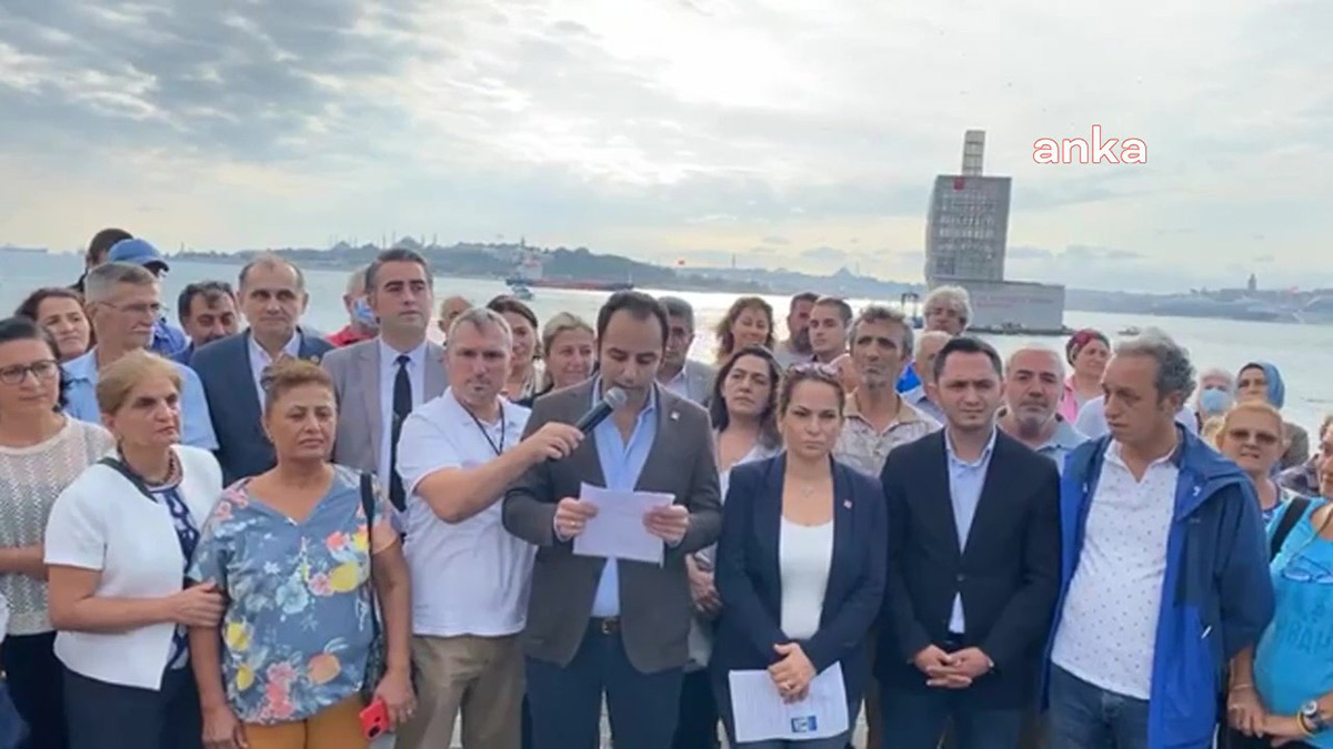 CHP'den 'Kız Kulesi' tepkisi: Restorasyon perdesi acilen kaldırılmalı