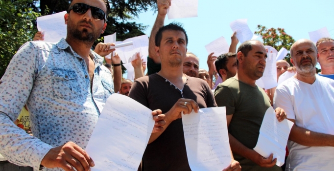 Taşeron madenciler kadrolu iş istiyor