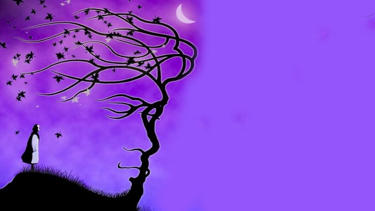 Resimde ilk ne gördünüz? İlk gördüğünüz size en derininizdekini söyleyecek... Kadın  yüzü mü tepedeki insan mı yoksa ay mı?