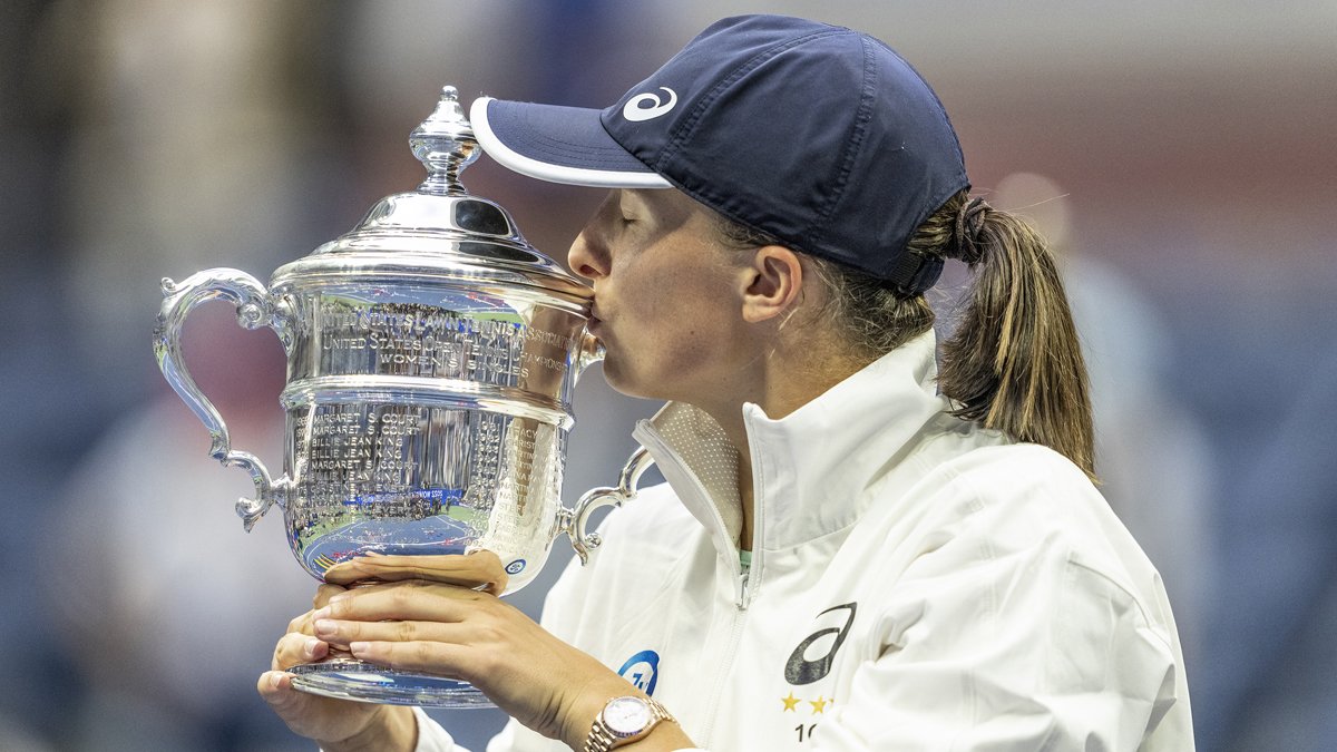 ABD Açık'ta tek kadınlar şampiyonu Iga Swiatek