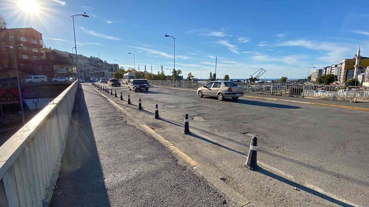 Zonguldak’ta 64 yıllık köprü yıkılıyor