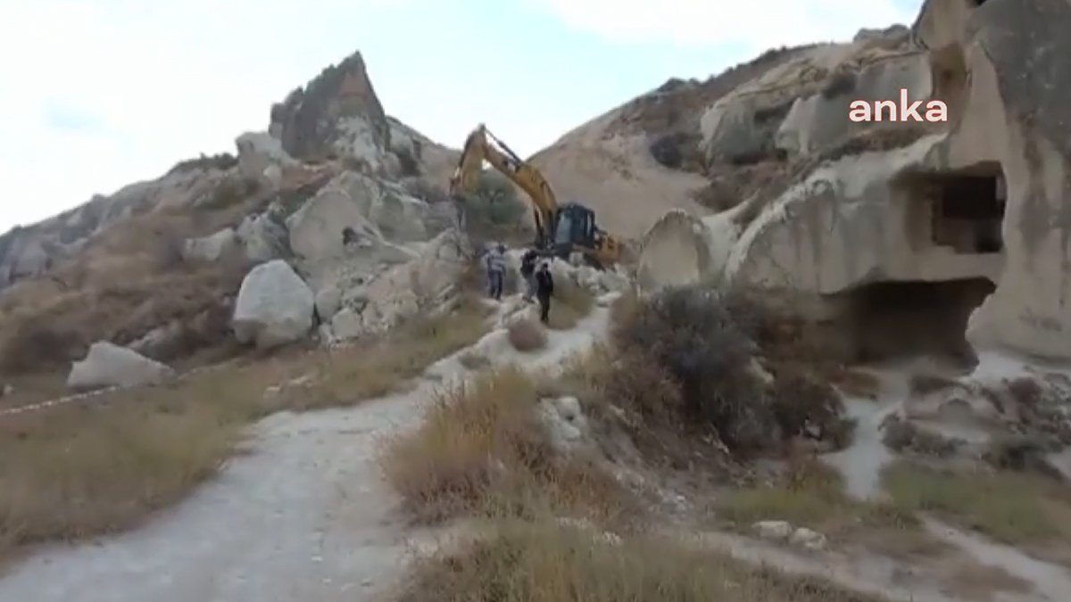 CHP’li Ali Öztunç: Yol yapacağız diye milyonlarca yıllık peribacaları yıkılıyor