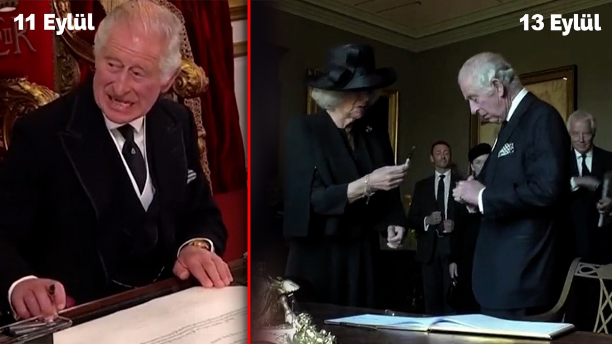 Kral 3. Charles yine kendini tutamadı! Bu sefer de kaleminden akan mürekkebe kızdı