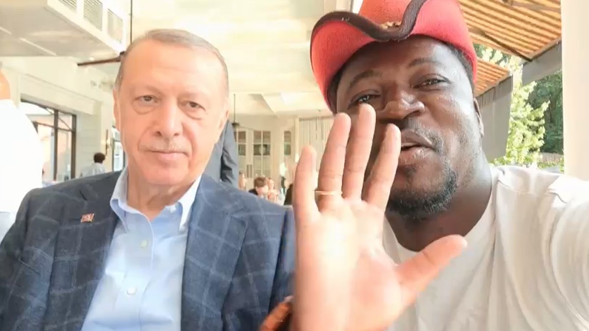 Erdoğan'a  New York’ta Burkino Faso'lu 'padicab'çi sürprizi