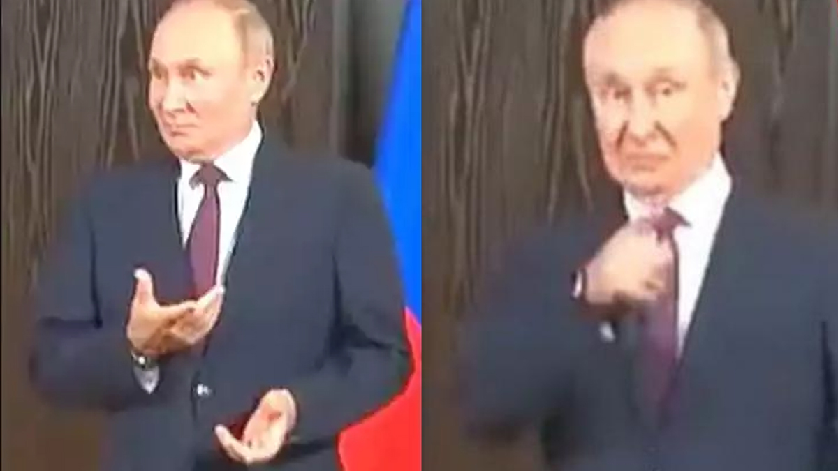 Путин с рогами
