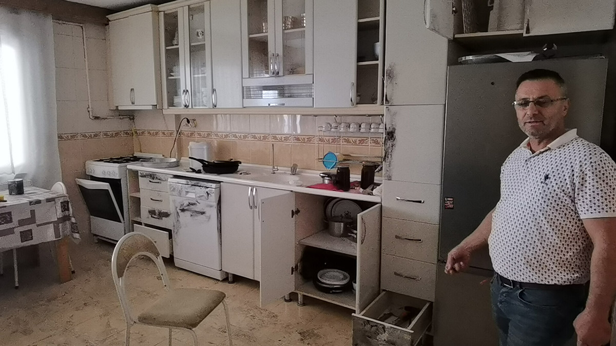 Almanya'dan izinli olarak geldi: Evine girince şok yaşadı