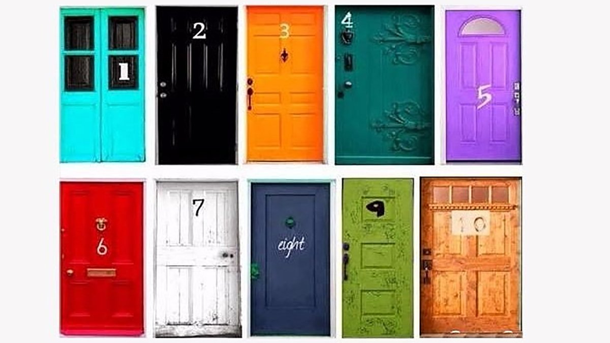 Meist richtiger Glückstest: Wählen Sie Ihre Tür und finden Sie Ihr Glück im Leben heraus!