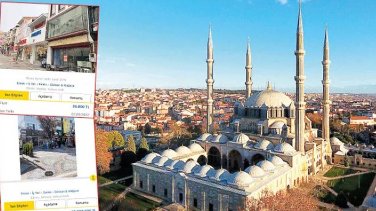 Bulgarların akın ettiği Edirne’de dükkan fiyatları uçtu: Fiyatlar İstiklal ve Bağdat Caddeleri ile yarışıyor
