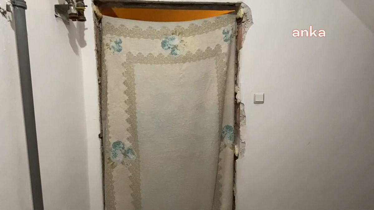 Çorum'da ev sahibi, zammı kabul etmeyen kiracısının kapısını söktü