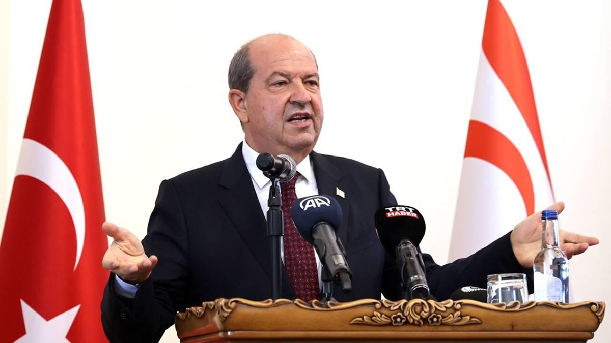 Ersin Tatar'dan Kıbrıs için 'Güvenlik Konseyi' açıklaması