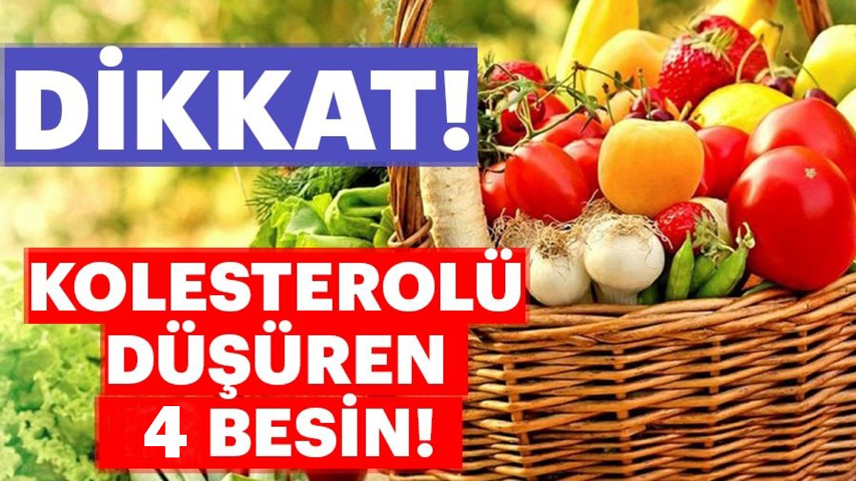 Bu gıdaları yiyin kolesterolü düşünmeyin! İşte kolesterolü düşüren gıdalar