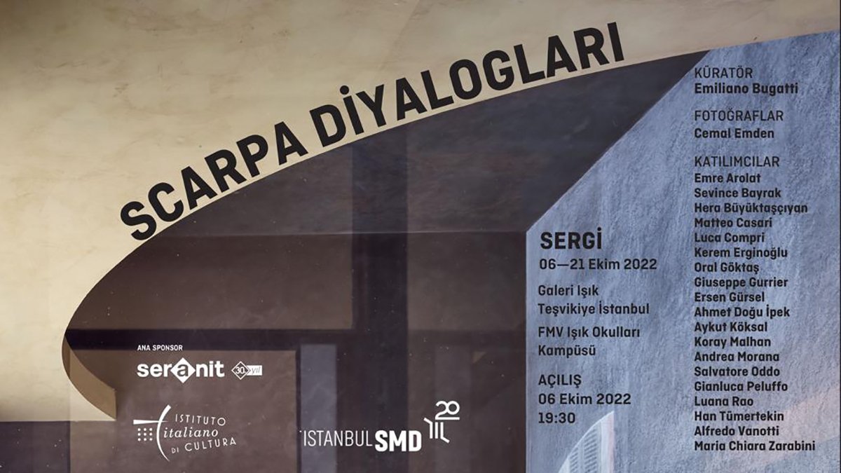 İstanbulSMD ve Seranit’ten “Scarpa Diyalogları” sergisi