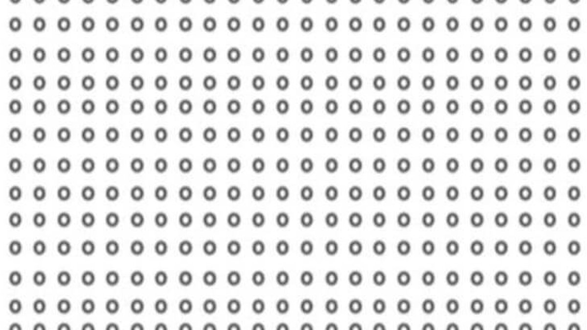 Bu bulmaca beyin yakıyor: 'C' harfini 7 saniye de bulabilenlerin iq'su yüksek çıkıyor