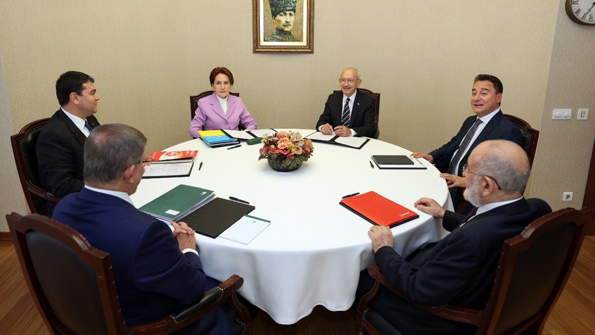 Altılı Masa’dan ortak açıklama: Göstereceğimiz ortak aday 13. cumhurbaşkanı olacak