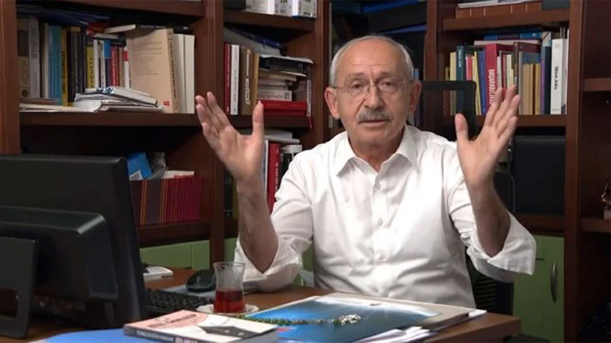 Kılıçdaroğlu'nun masasında dikkat çeken kitap