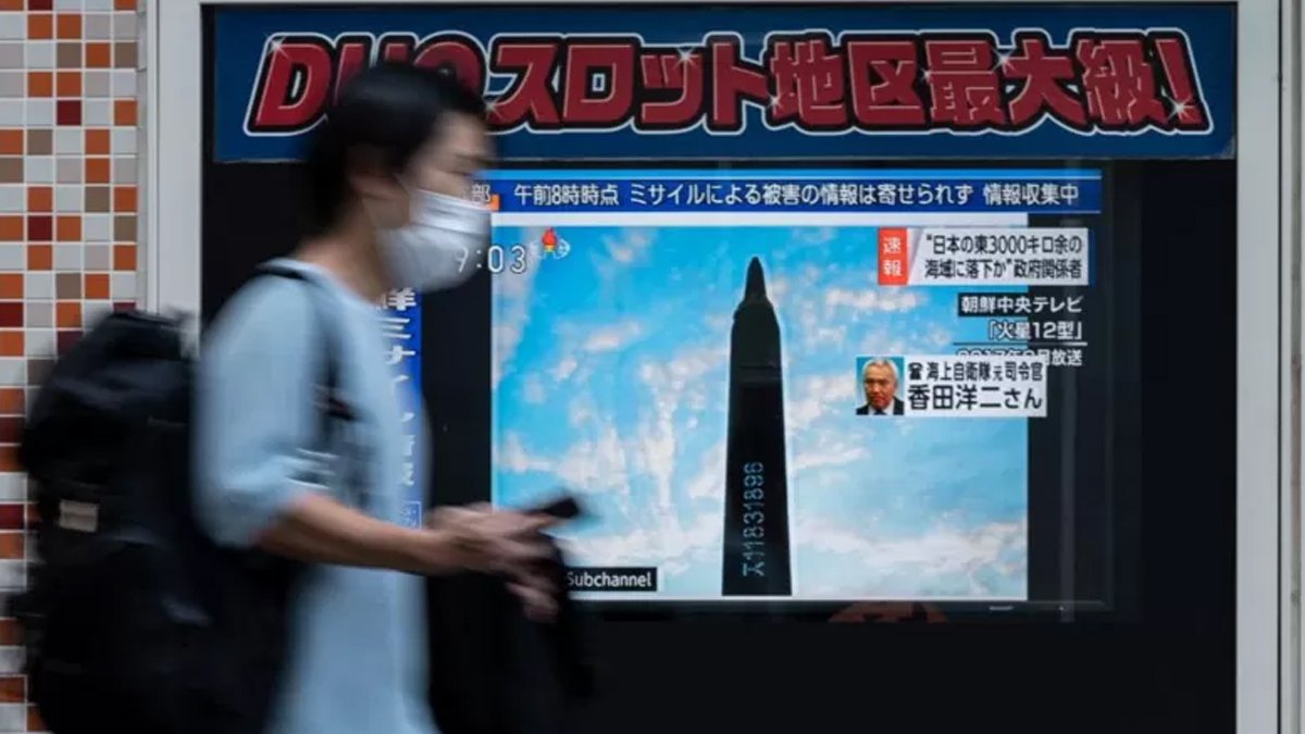 K﻿uzey Kore'nin füze denemesi Japonya'yı alarma geçirdi