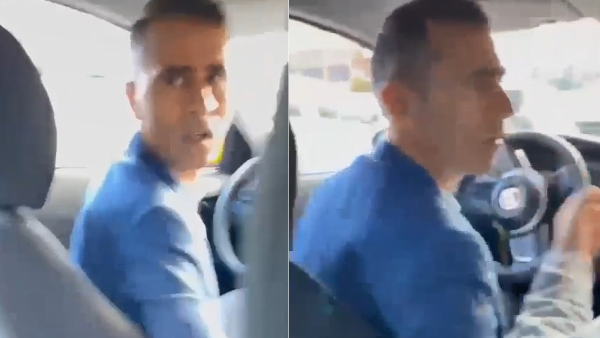 Yolcu 'yolu uzattın' dedi, taksici araçtan indirdi: O anlar kamerada