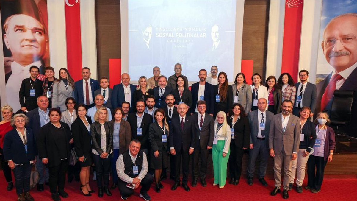 CHP'den yaşlılara yönelik çalıştay: En önemli sorun yoksulluk ve yoksunluk