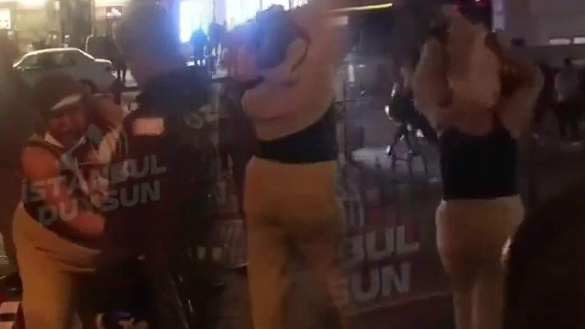 Hırsızlık yaparken yakalandığı iddia edilen kadın soyunarak kaçmaya çalıştı