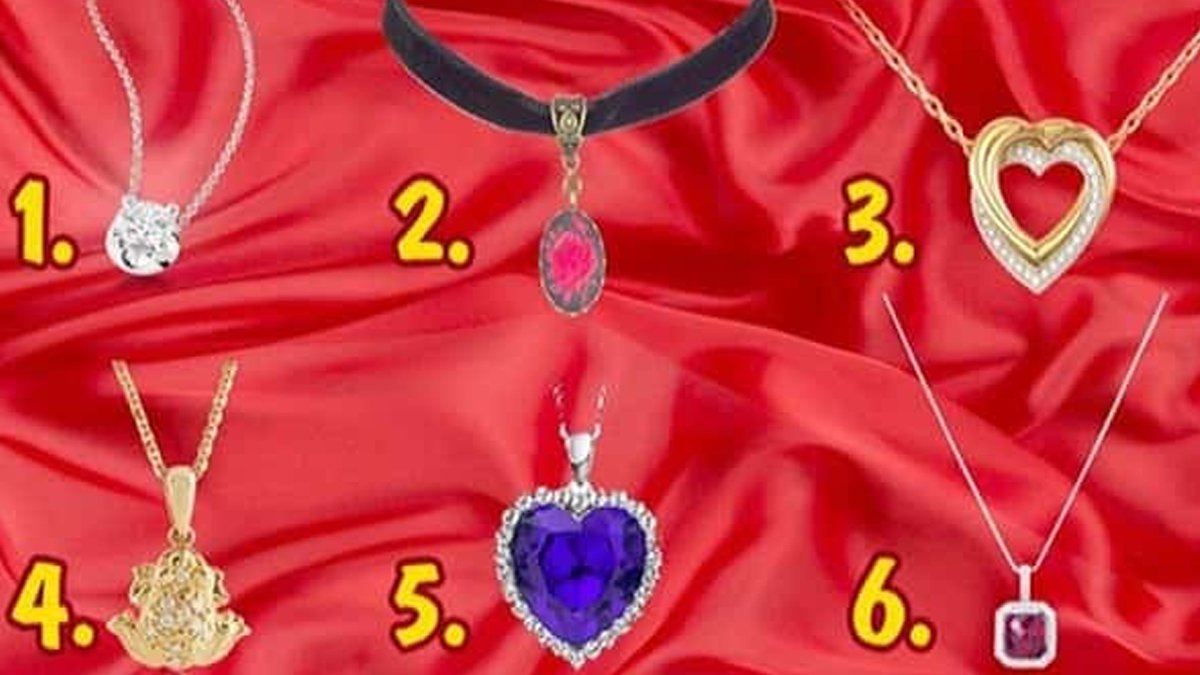 Seçtiğin kolye erkeklerin senin hakkında ne düşündüğünü söyleyecek...