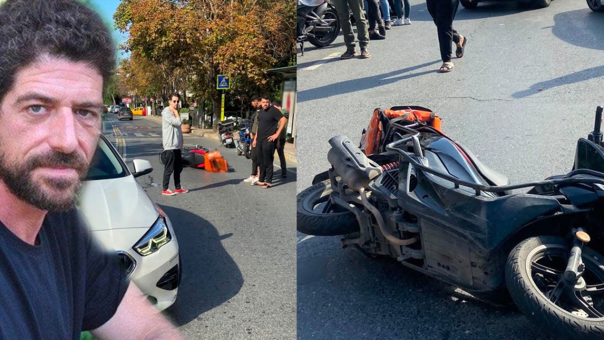 Oyuncu Cemal Hünal kaza yaptı