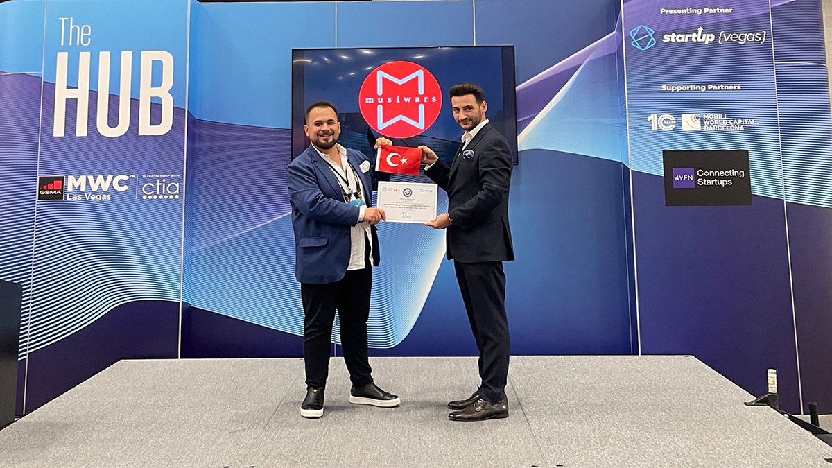Dünyanın ilk ve tek e-beste platformu “MUSIWARS” Las Vegas’da görücüye çıktı