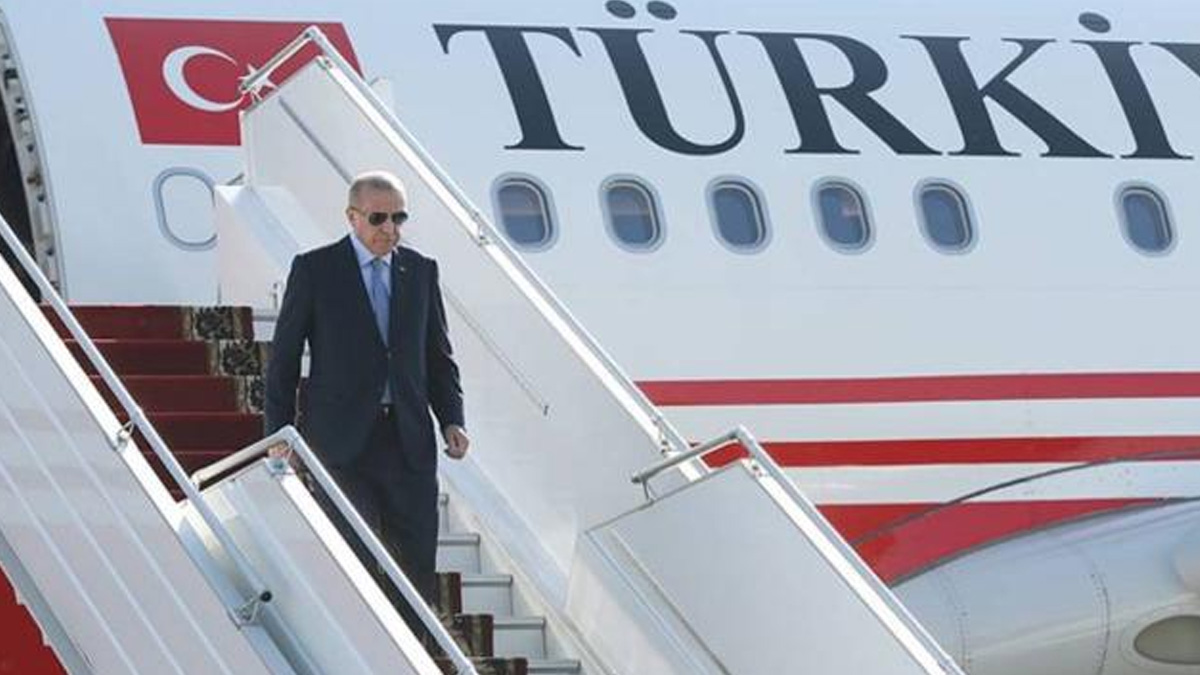 Cumhurbaşkanı Erdoğan, Kazakistan'dan döndü