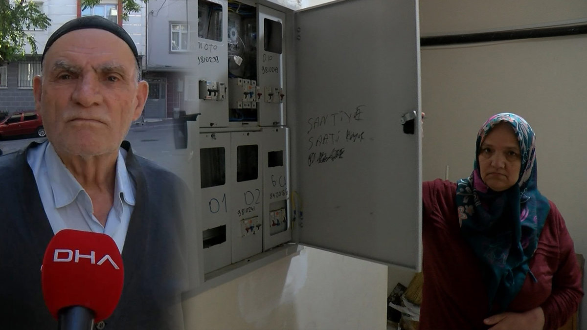 Bunun adı vicdansızlık... Evden çıkması için elektrik saatini söktü, küfürler etti