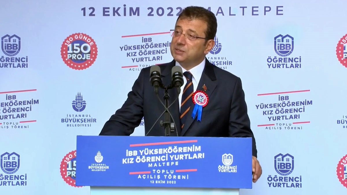 İmamoğlu: Dertleri, yurtları bazı vakıflara faydalandırmaktı