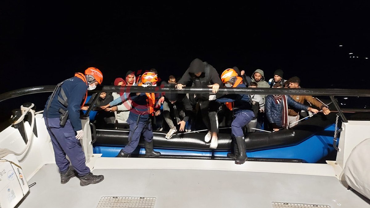 Aydın'da 28 göçmen yakalandı, İzmir'de 33 düzensiz göçmen kurtarıldı
