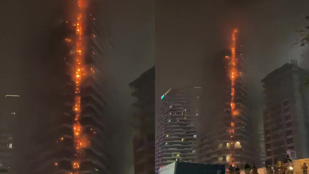 Kadıköy'de korkutan yangın