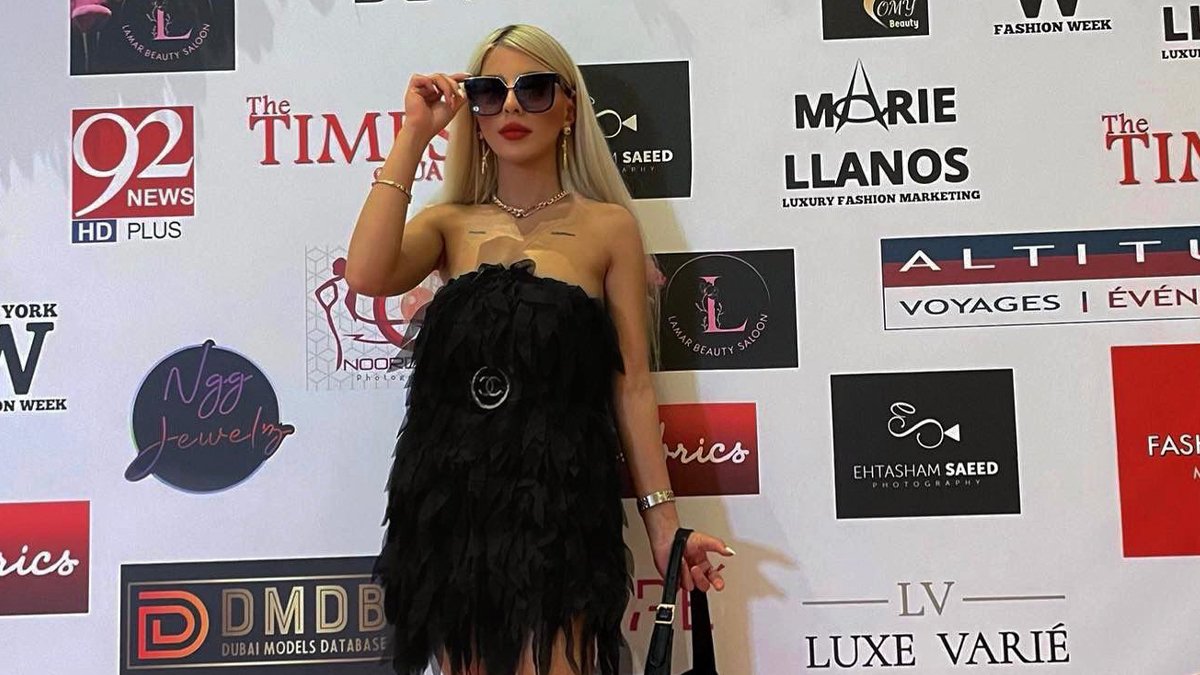 Secem Tati, Birleşik Arap Emirlikleri’nde Fashion Week’e katıldı