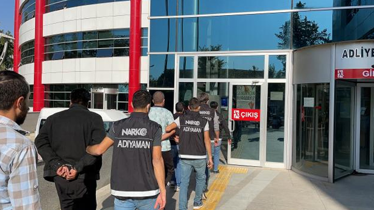 Adıyaman'da uyuşturucu operasyonu: 7 kişi gözaltına alındı