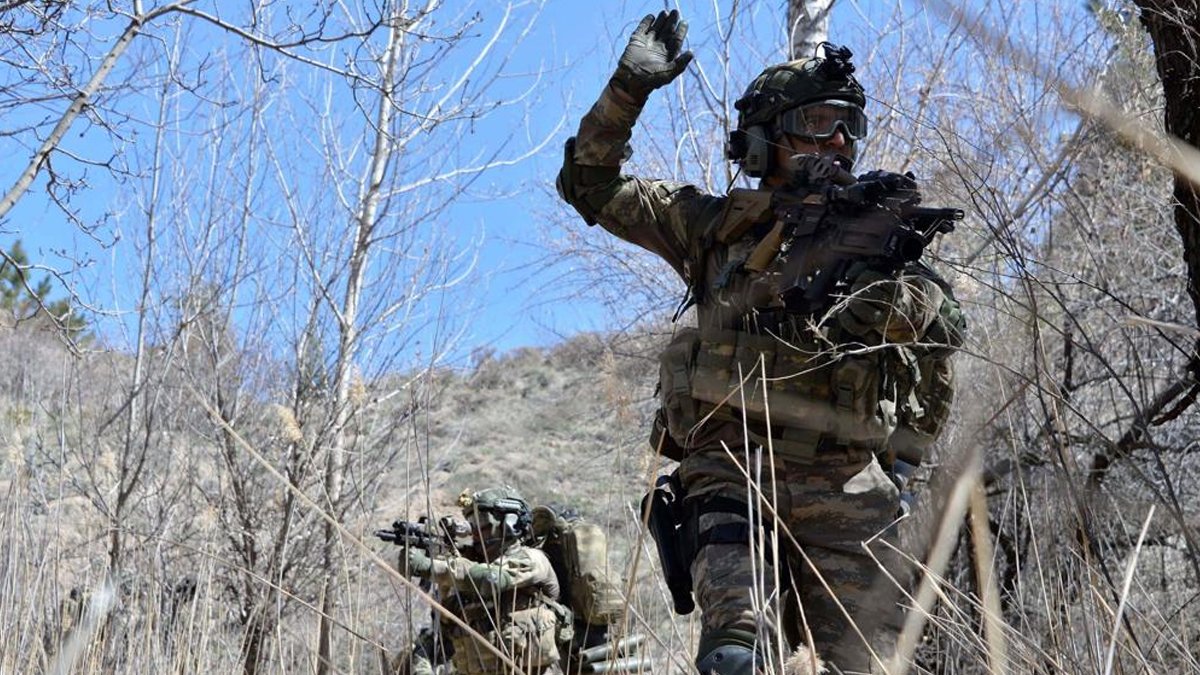 Van'da PKK operasyonu: 50 adet büyük tüp ele geçirildi